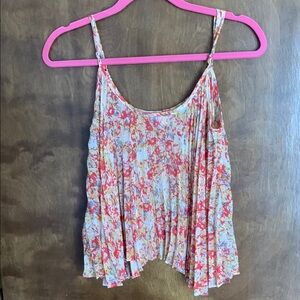 Floral Sleeveless Top NWOT